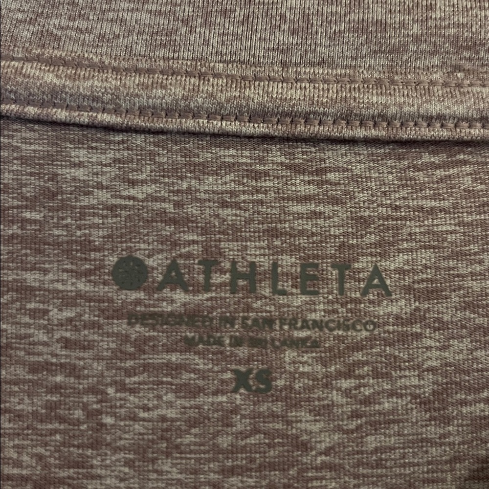 Athleta Purple Uptempo Long Sleeve Top - Picture 2 of 5